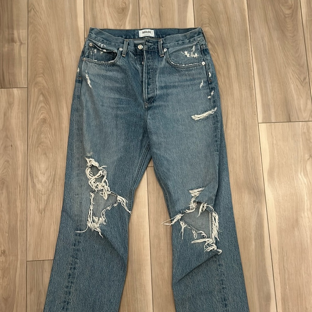 Agolde ripped jeans size 27